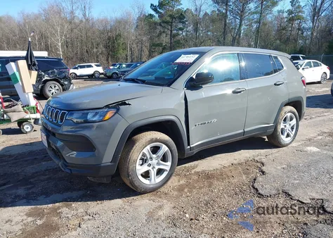 2024 Jeep Compass Sport 4X4 z USA, uszkodzony, nr VIN 3C4NJDAN7RT581789